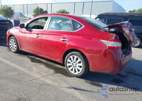 2013 Nissan Sentra Sv z USA, uszkodzony, nr VIN 3N1AB7AP9DL711999